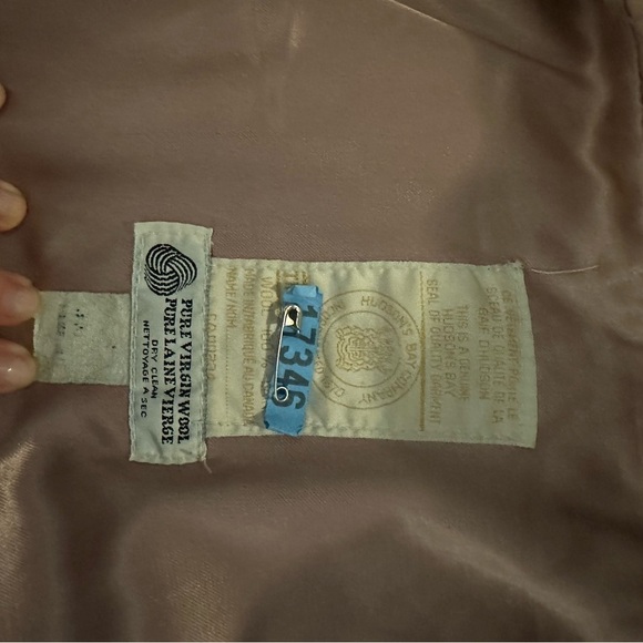 Heritage Hudson Bay Embroidered Light Blue Parka (Vintage HBC) - Picture 6 of 10